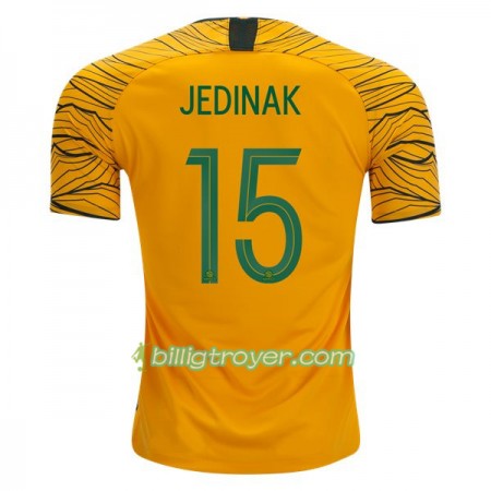 Billige Fotballdrakter Australien Jedinak 15 VM 2018 Hjemmedraktsett